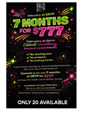 February 2026 PROMO: 7 Months of DRYP Yoga for $777 ($500 savings)